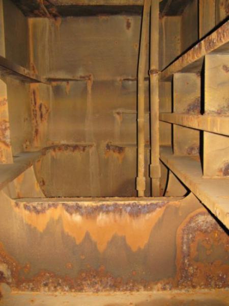 Condition survey — water ballast tank inspection